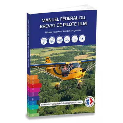 Couverture du manuel fédéral du brevet de pilote ULM